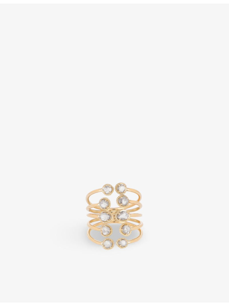 Ritika Ravi IVAR 1.36ct polki diamond ring, imported from the UK