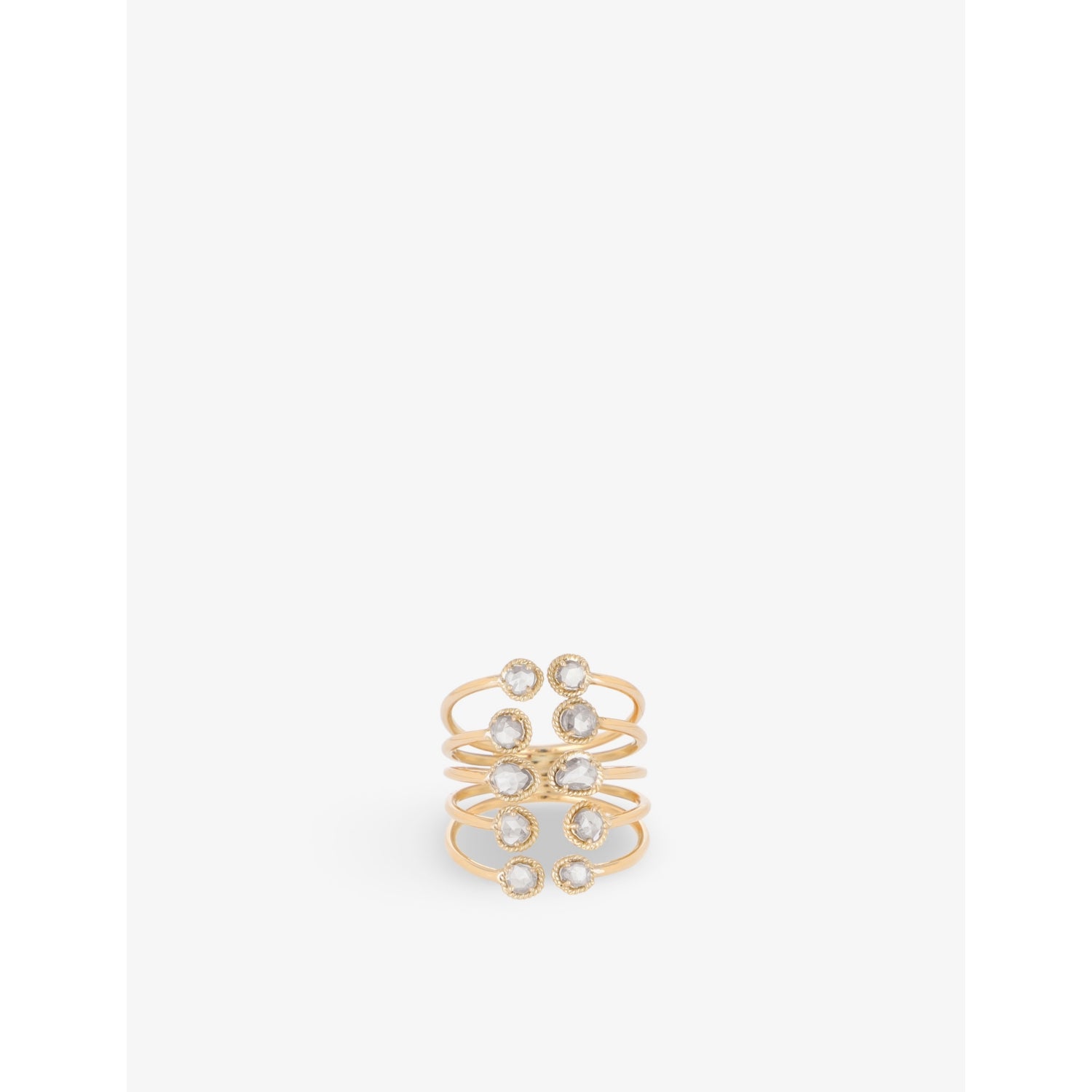 Ritika Ravi IVAR 1.36ct polki diamond ring, imported from the UK