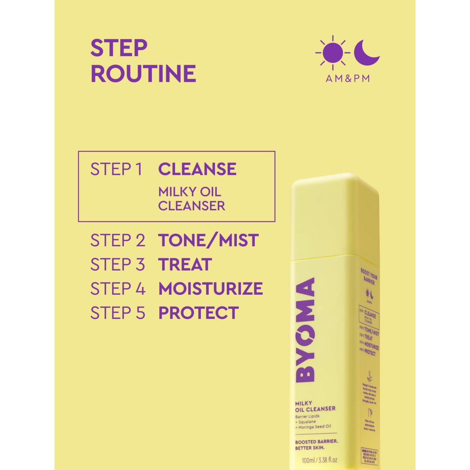 Byoma Milky Oil cleanser 100ml - British product