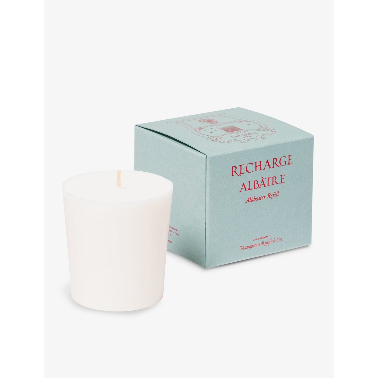 Trudon Alabaster Ernesto refill candle 270g (British brand)