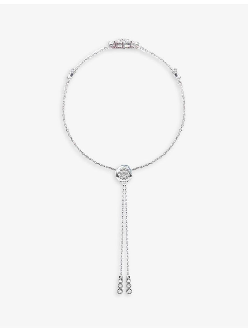 CARAT London sterling silver bracelet with cubic zirconia - British product