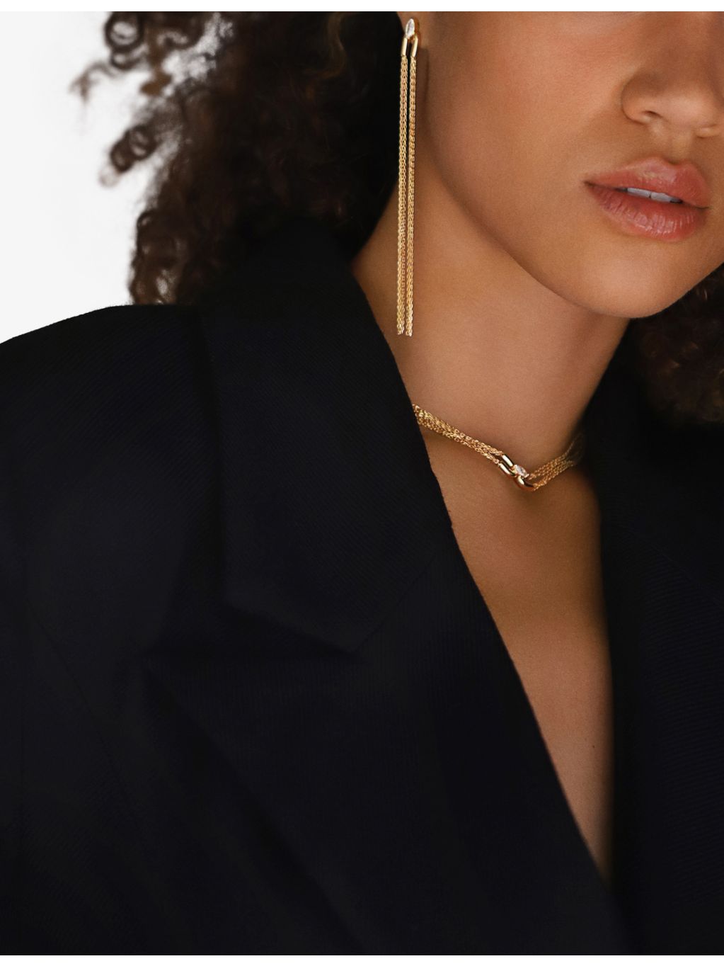 CARAT London Lennox drop earring 11cm - British product