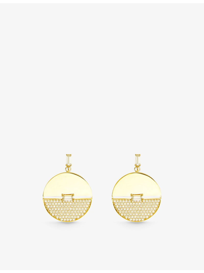 CARAT London Sula vermeil earrings with cubic zirconia, imported from the UK