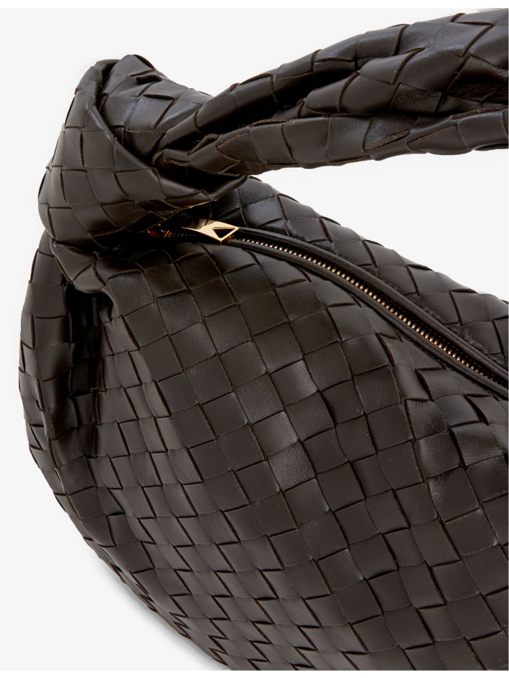 Bottega Veneta Jodie classic leather handbag, imported from the UK