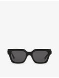 Fendi FE40078I irregular-frame acetate sunglasses, imported from the UK