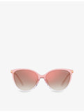 Michael Kors cat eye injected sunglasses, UK version