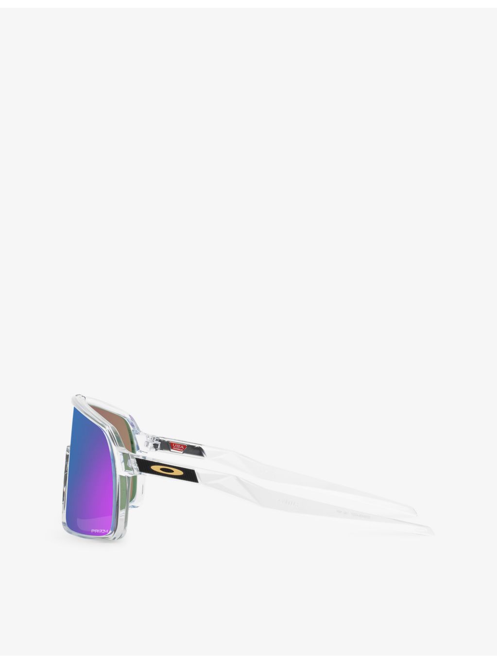 Oakley Sutro rectangle-frame acetate sunglasses, UK version