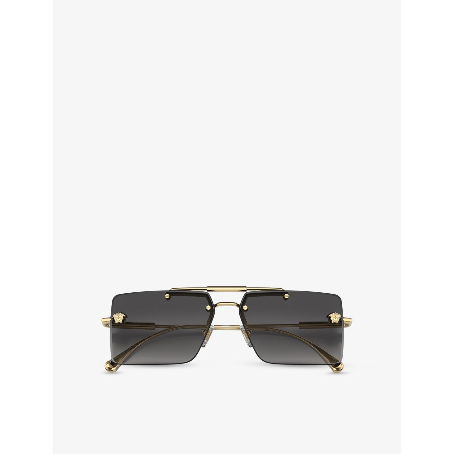 Versace rectangular metal sunglasses VE2245 (British brand)
