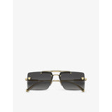 Versace rectangular metal sunglasses VE2245 (British brand)