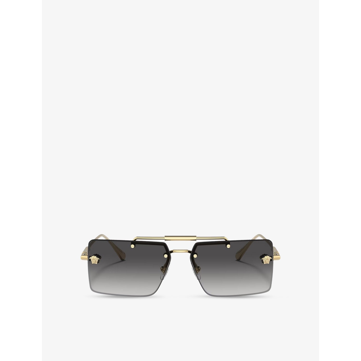 Versace rectangular metal sunglasses VE2245 (British brand)