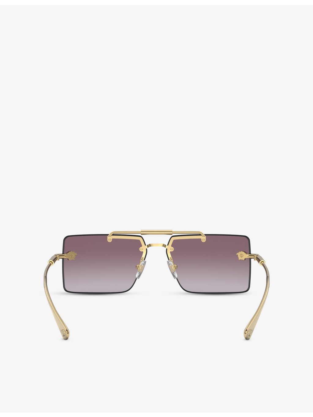 Versace VE2245 rectangular metal sunglasses (British brand)