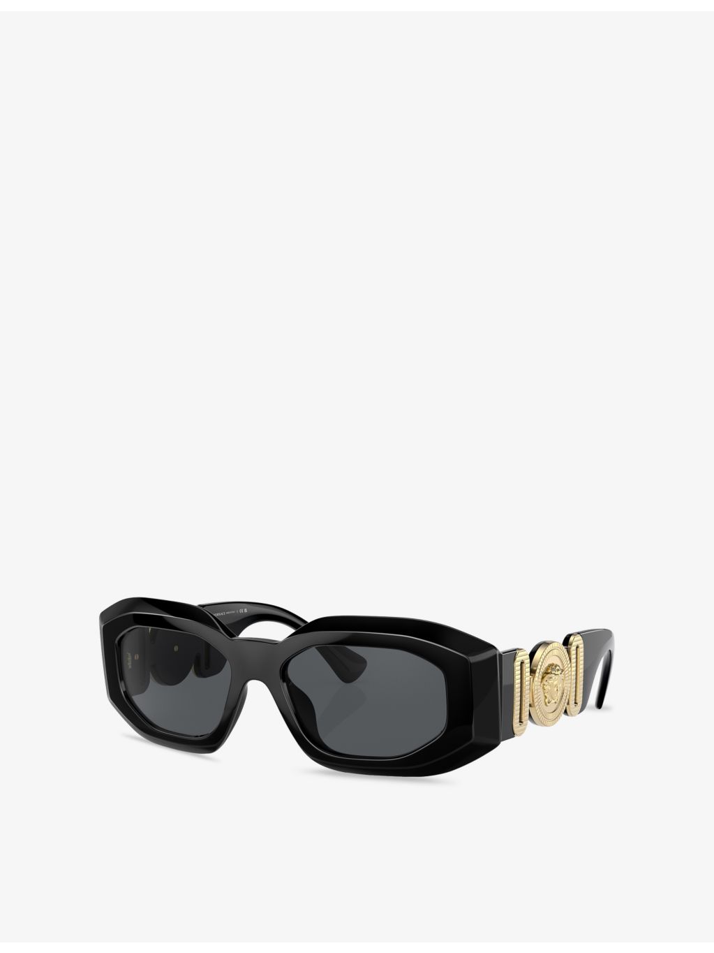 Versace oval-frame nylon sunglasses VE4425U, UK version