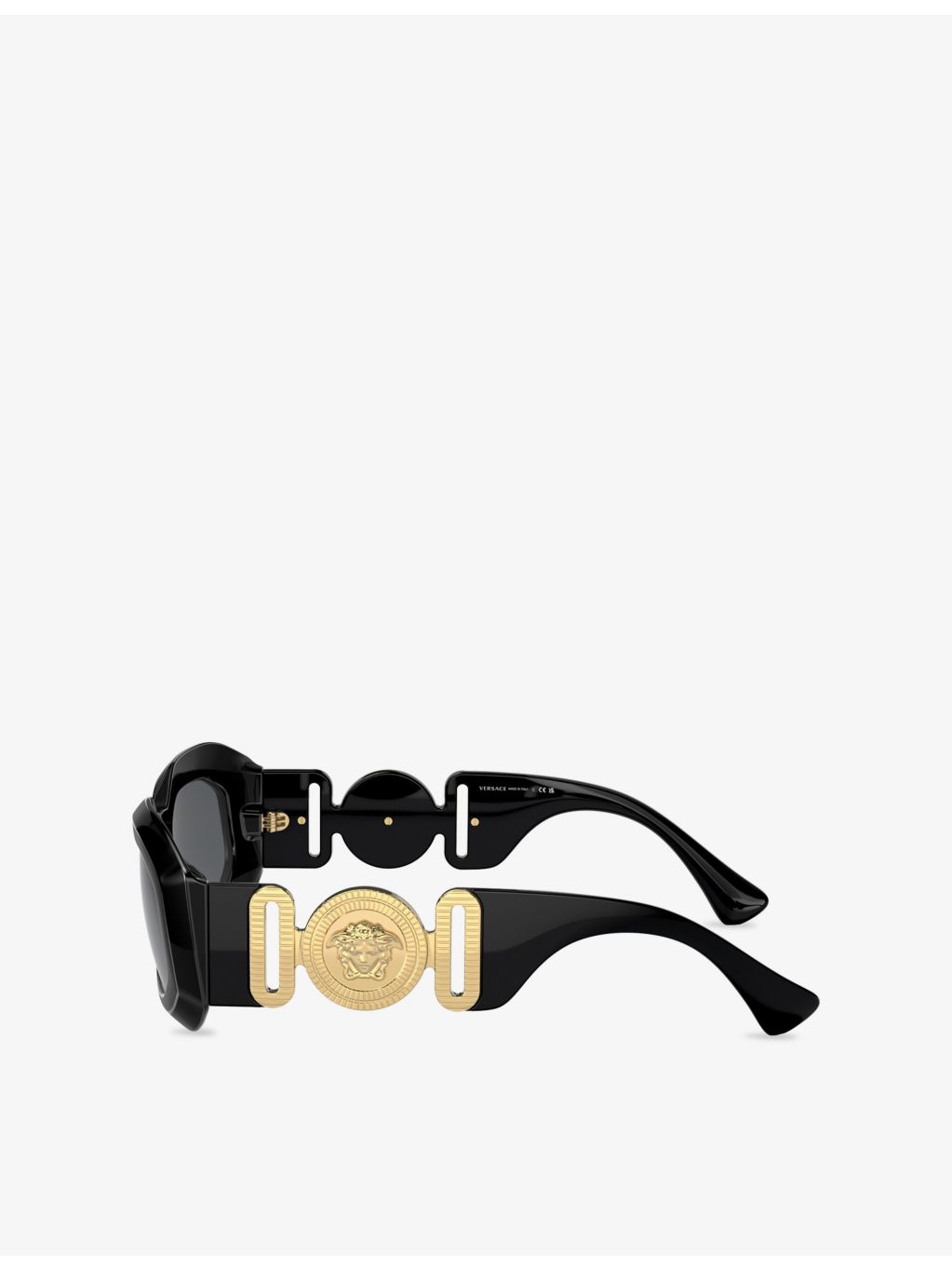 Versace oval-frame nylon sunglasses VE4425U, UK version