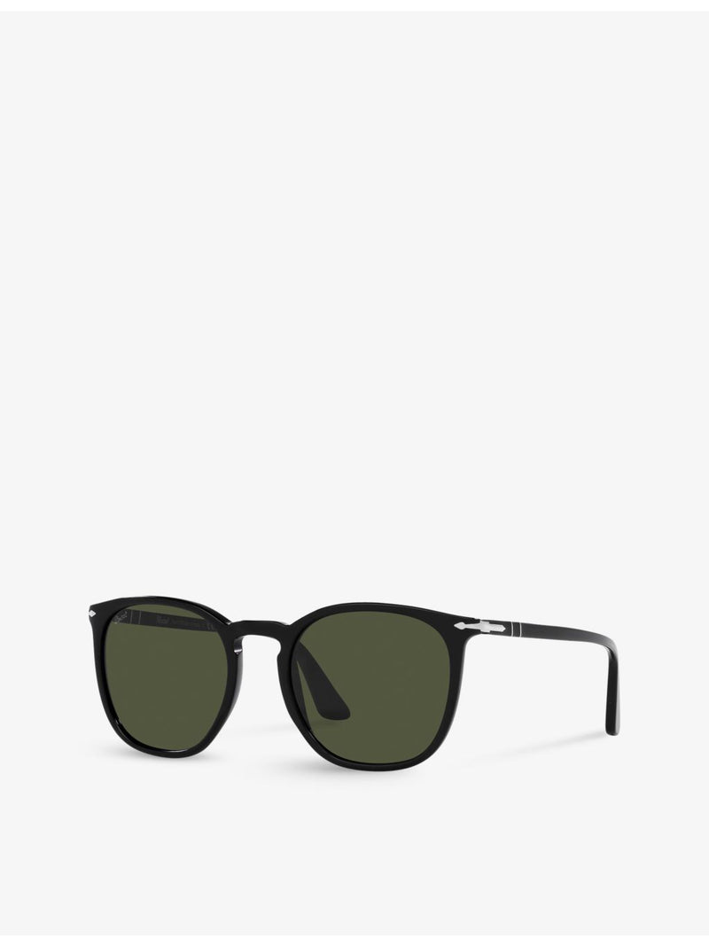 Persol PO3316S round acetate sunglasses (British brand)