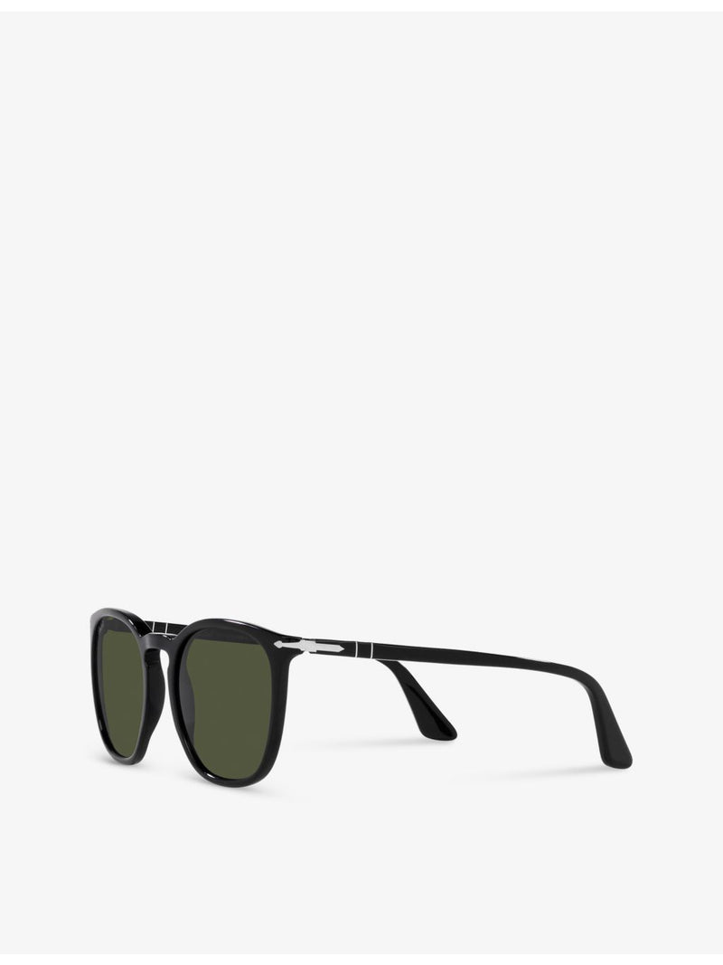 Persol PO3316S round acetate sunglasses (British brand)