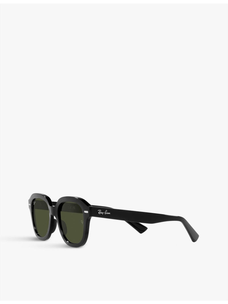 Ray-Ban RB4398 Erik square acetate sunglasses, UK version