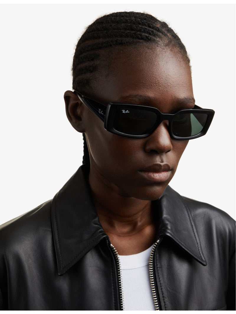 Ray-Ban RB3796 pillow-frame sunglasses metal frame polyamide lenses, UK version
