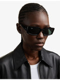 Ray-Ban RB3796 pillow-frame sunglasses metal frame polyamide lenses, UK version