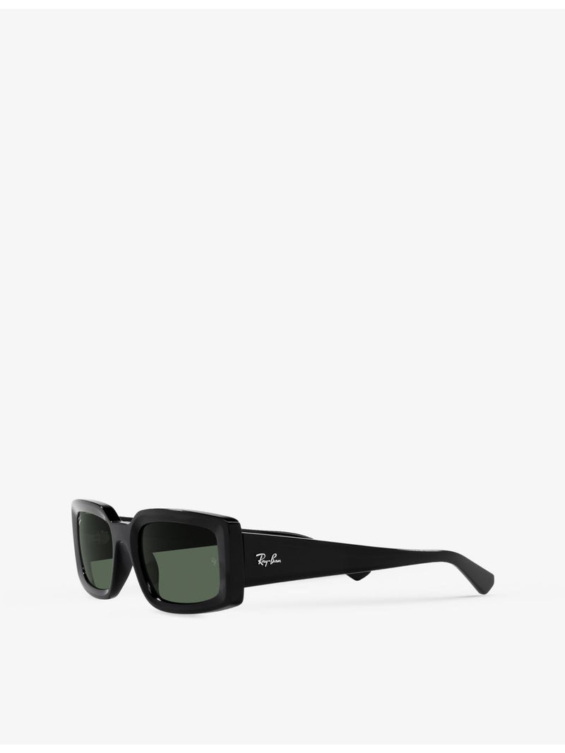 Ray-Ban RB3796 pillow-frame sunglasses metal frame polyamide lenses, UK version