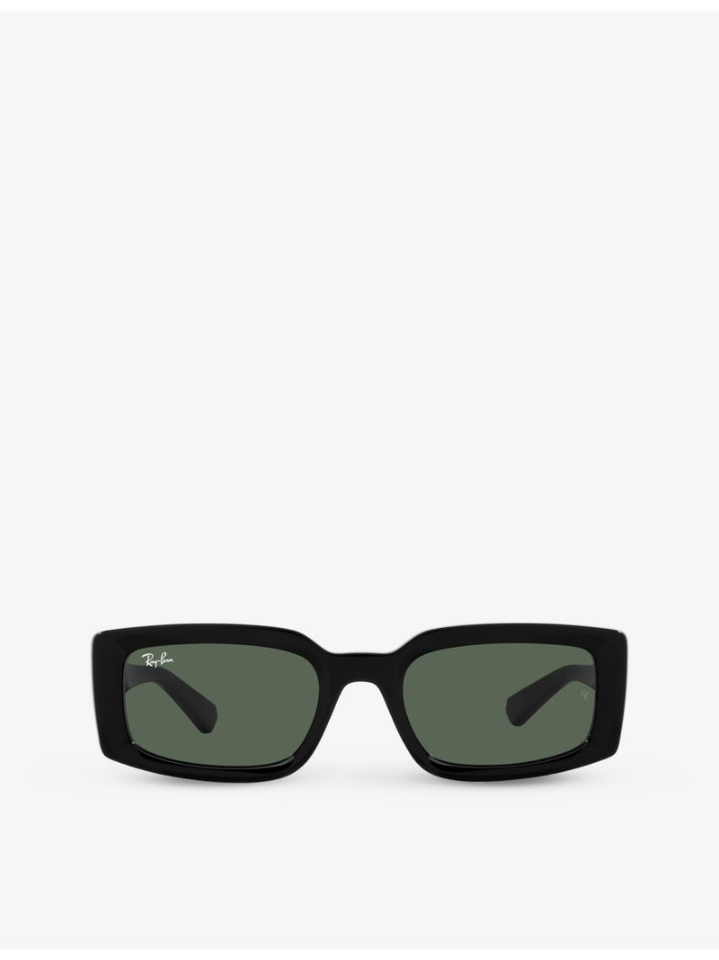 Ray-Ban RB3796 pillow-frame sunglasses metal frame polyamide lenses, UK version