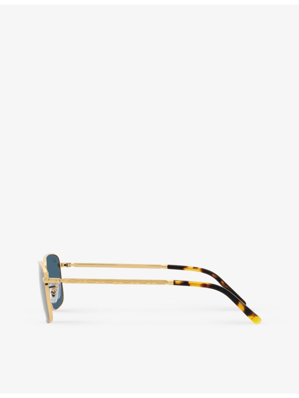 Ray-Ban RB3717 rectangle metal sunglasses, imported from the UK