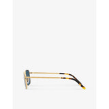 Ray-Ban RB3717 rectangle metal sunglasses, imported from the UK