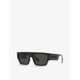 Burberry Micah tinted square-frame acetate sunglasses (British brand)