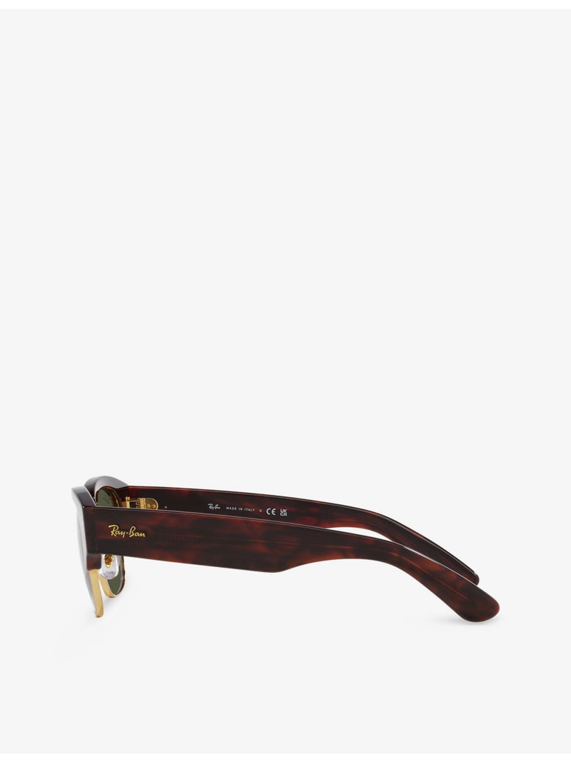 Ray-Ban Mega Clubmaster square acetate sunglasses, UK version