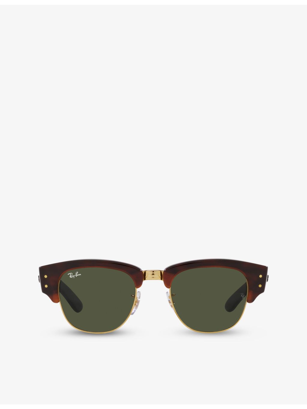 Ray-Ban Mega Clubmaster square acetate sunglasses, UK version