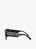 Dolce Gabbana DG6184 square-frame sunglasses, UK version