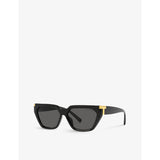 Tiffany & Co TF4205U acetate sunglasses with irregular frame, UK version