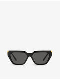 Tiffany & Co TF4205U acetate sunglasses with irregular frame, UK version