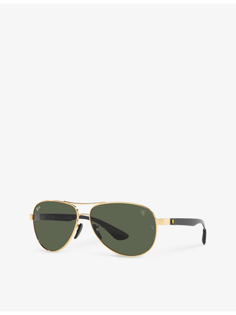 Ray-Ban RB8331M Scuderia Ferrari metal sunglasses (British brand)