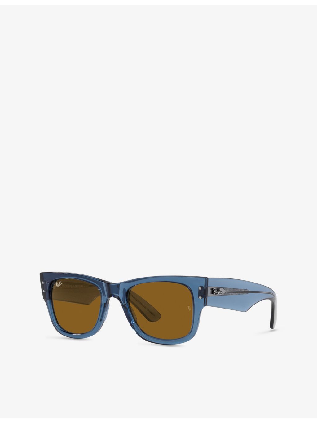 Ray-Ban Mega Wayfarer square-frame acetate sunglasses - British product