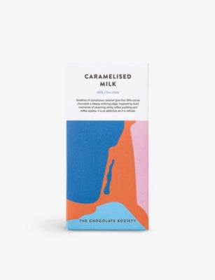 The Chocolate Society caramelised milk chocolate bar 80g (British brand)