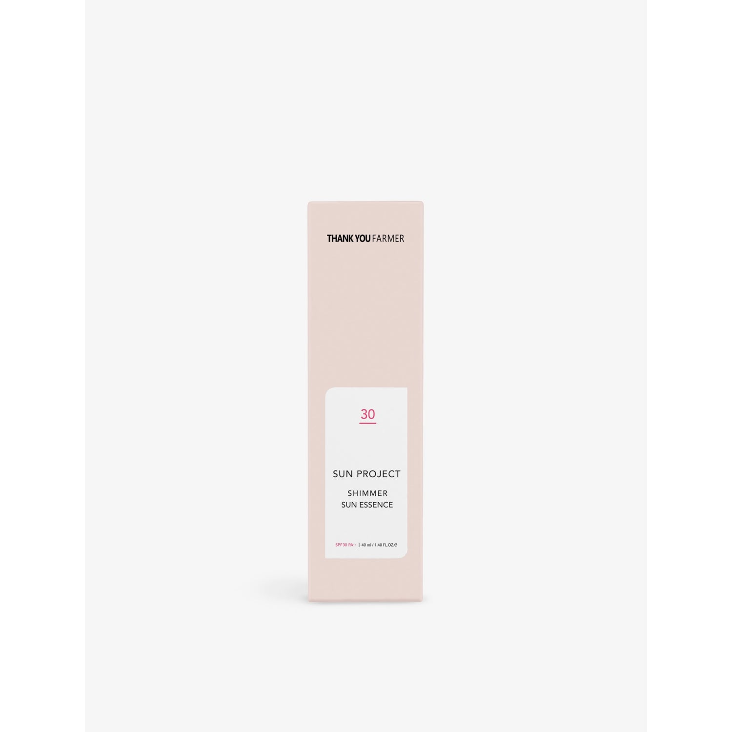 Thank You Farmer shimmer sun essence SPF30 40ml (British brand)
