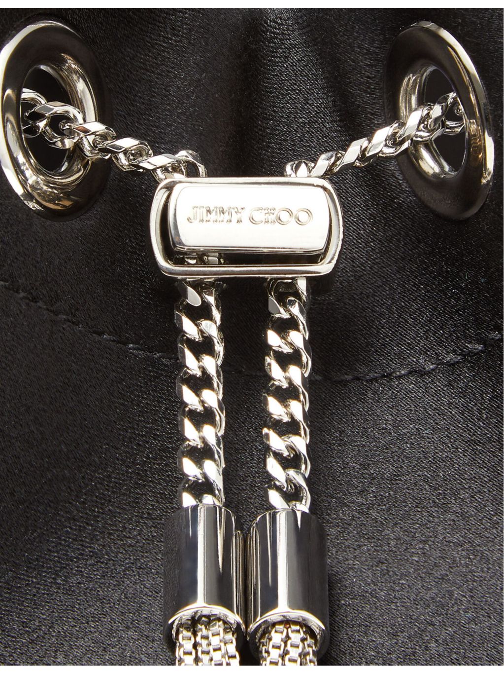 Jimmy Choo Bon Bon satin cross-body bag (British brand)