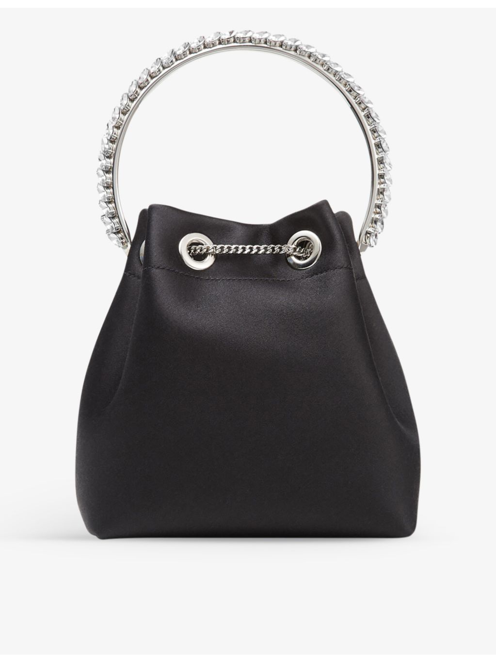 Jimmy Choo Bon Bon satin cross-body bag (British brand)