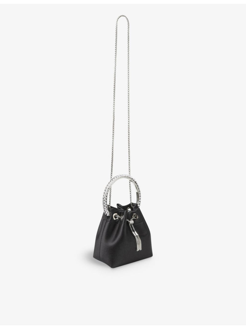 Jimmy Choo Bon Bon satin cross-body bag (British brand)