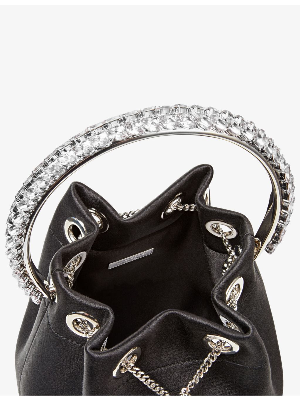 Jimmy Choo Bon Bon satin cross-body bag (British brand)