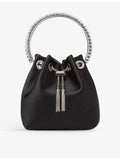 Jimmy Choo Bon Bon satin cross-body bag (British brand)
