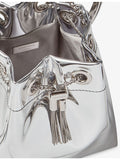 Jimmy Choo Bon Bon metallic-woven cross-body bag, UK version