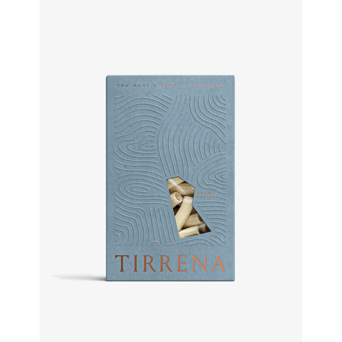 Tirrena tortiglioni pasta semi whole wheat 500g, UK version
