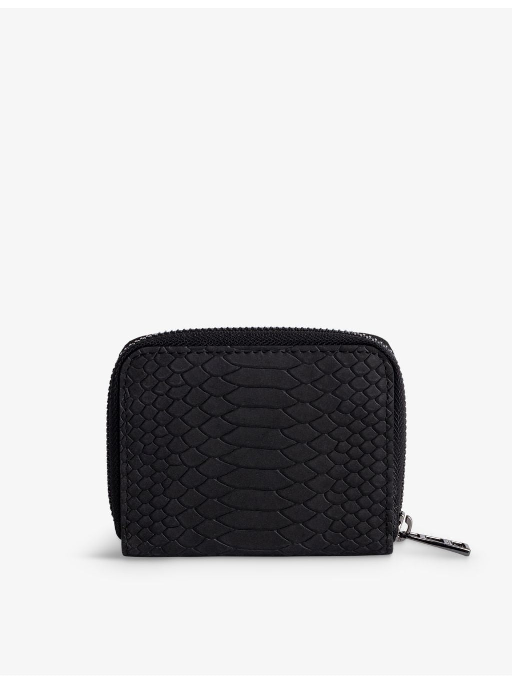 Zadig & Voltaire mini wing-embellished leather purse - British product