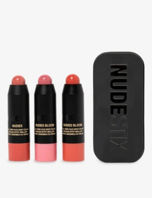 Nudestix Pretty Blush kit with three mini Nudie sticks 1.8g (British brand)