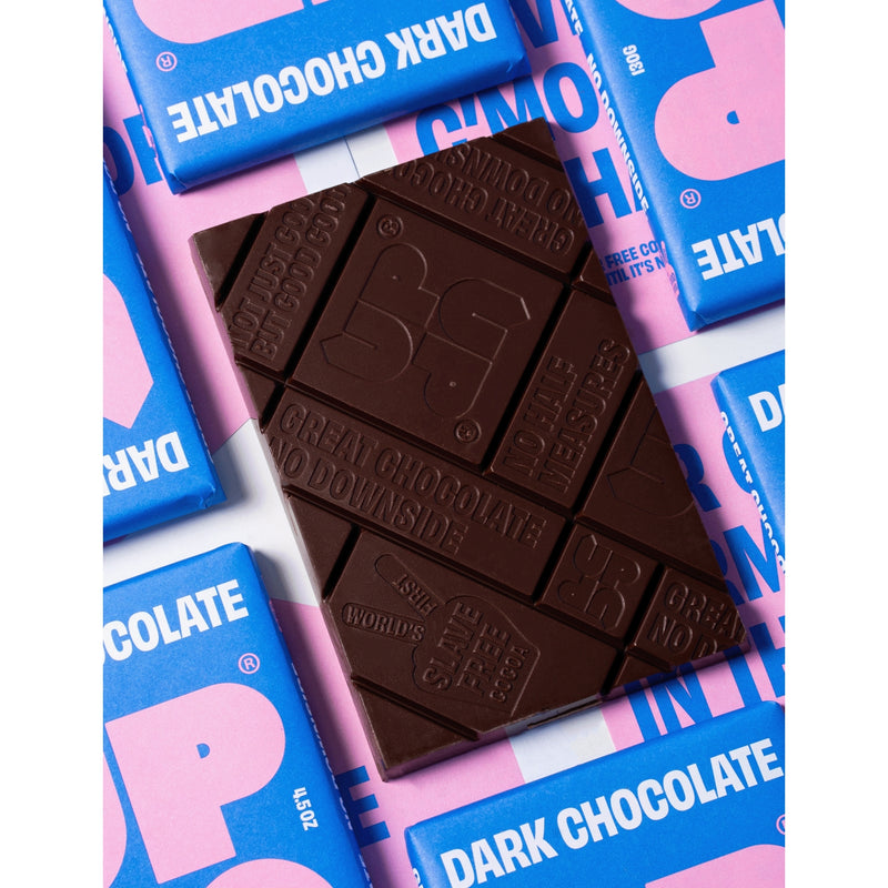 UP-UP Original dark chocolate bar 139g, imported from the UK