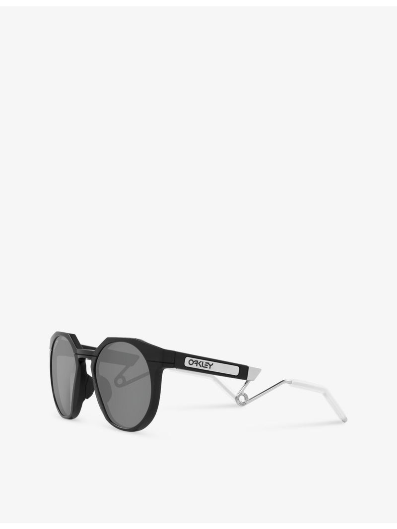 Oakley OO9279 round-frame metal sunglasses (British brand)