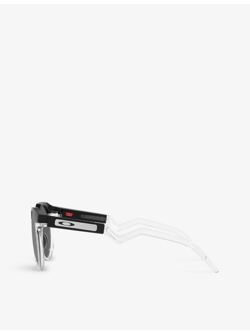 Oakley OO9242 round acetate polarised sunglasses (British brand)