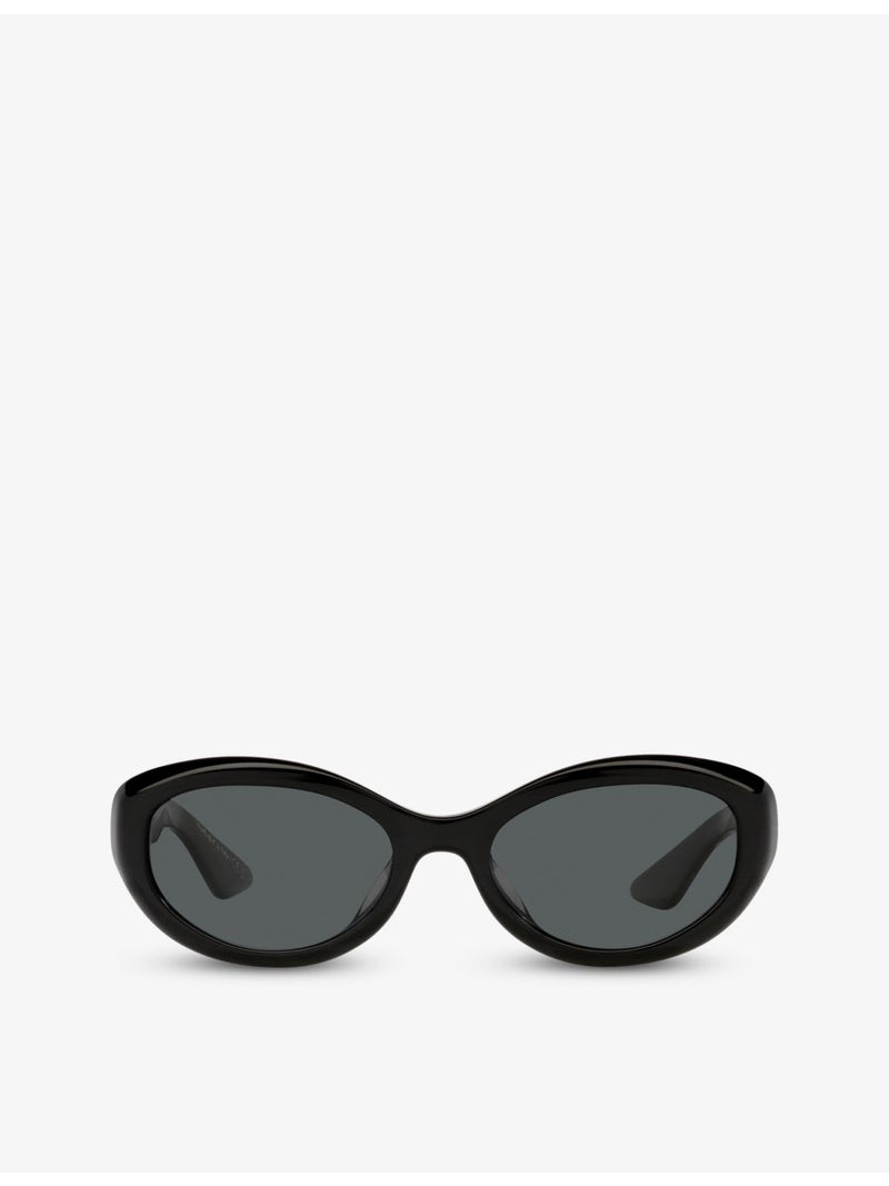 Oliver Peoples round-frame acetate sunglasses OV5513SU, imported from the UK