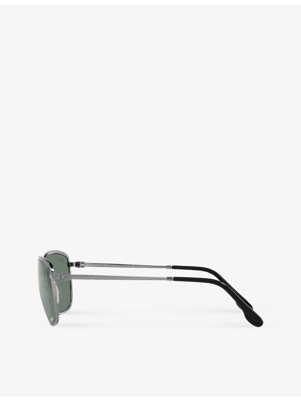 Ray-Ban RB3705 square-frame metal sunglasses, UK version